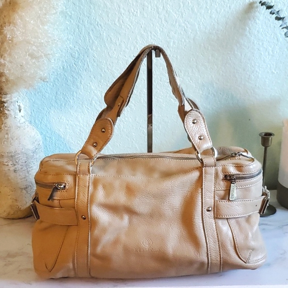 Kesslord Paris genuine leather rectangular handbag